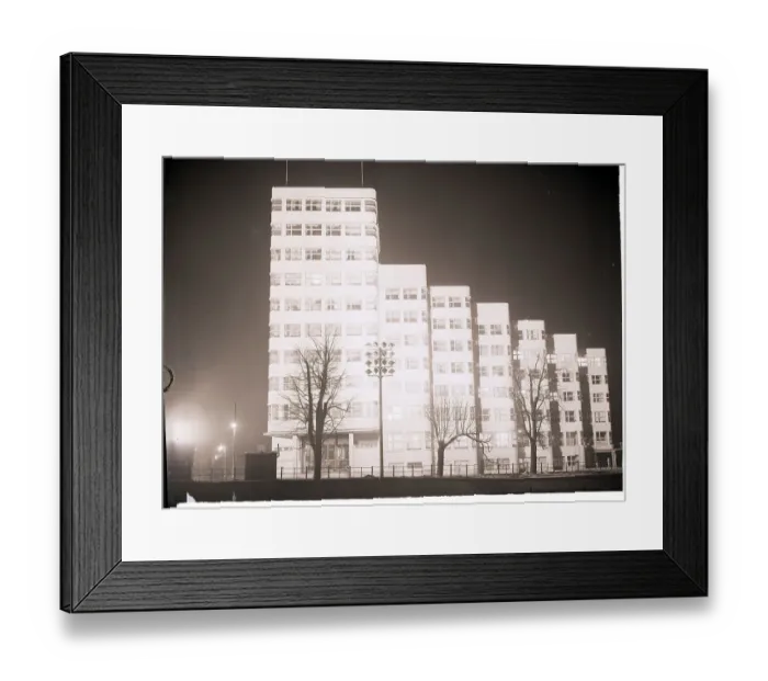 Framed Print : Office Building in West Berlin Framed Print : Office Building in West Berlin
