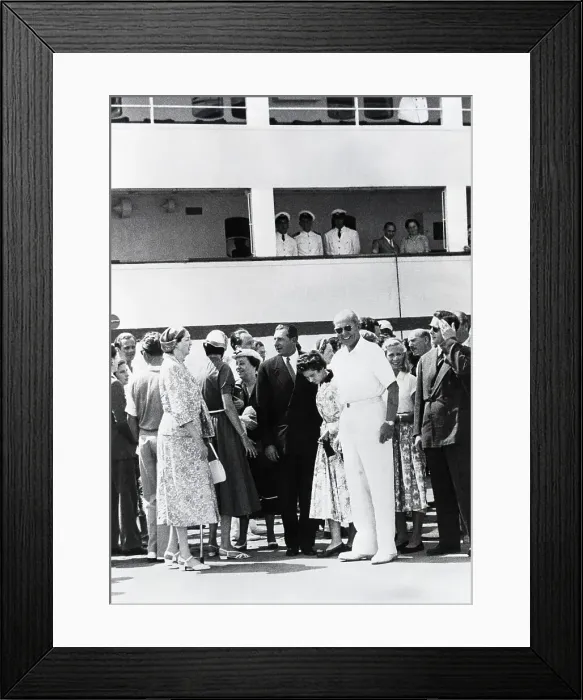 Framed Print : Host and Guests on Cruise of Kings Framed Print : Host and Guests on Cruise of Kings