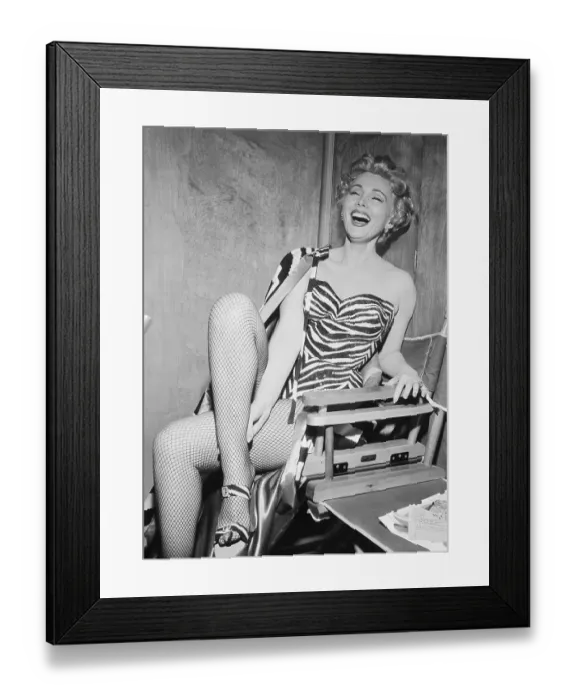 Framed Print : Zsa Zsa Laughs Over Rubirosa Framed Print : Zsa Zsa Laughs Over Rubirosa