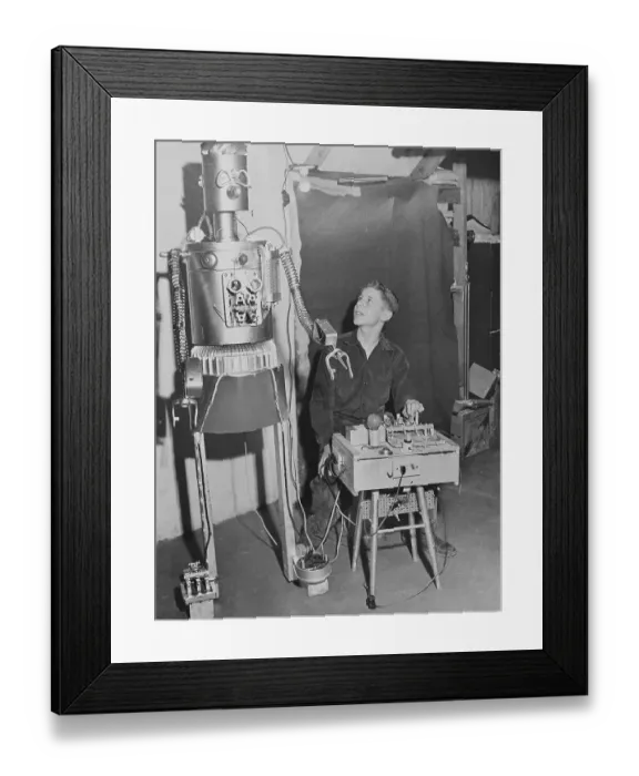 Framed Print : Woody and Gismo