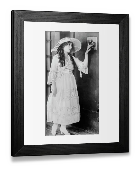 Framed Print : Portrait of Mary Pickford Framed Print : Portrait of Mary Pickford