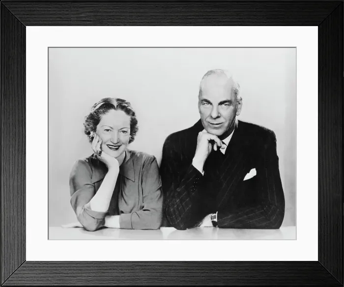 Framed Print : Reader's Digest Founders Lila and DeWitt Wallace Framed Print : Reader's Digest Founders Lila and DeWitt Wallace