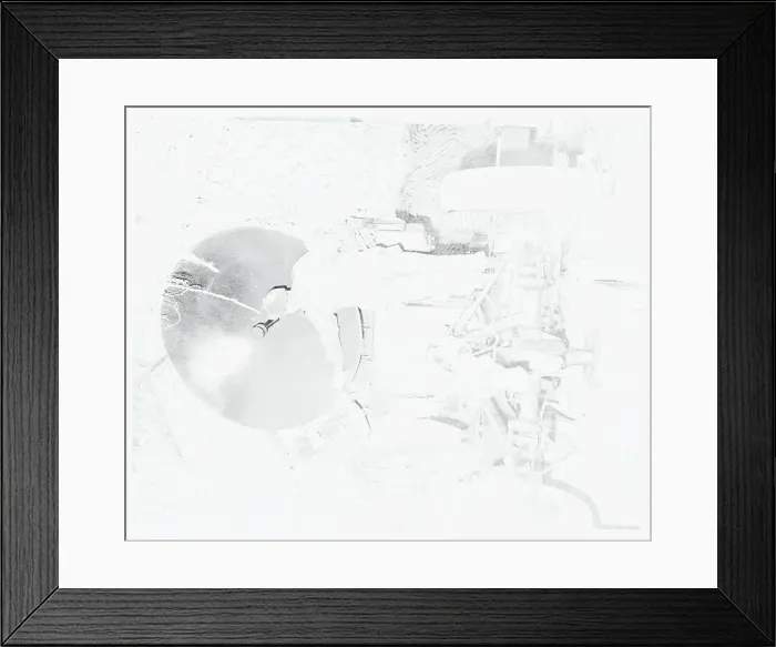 Framed Print : Military Men Working on Radar Machinery Framed Print : Military Men Working on Radar Machinery
