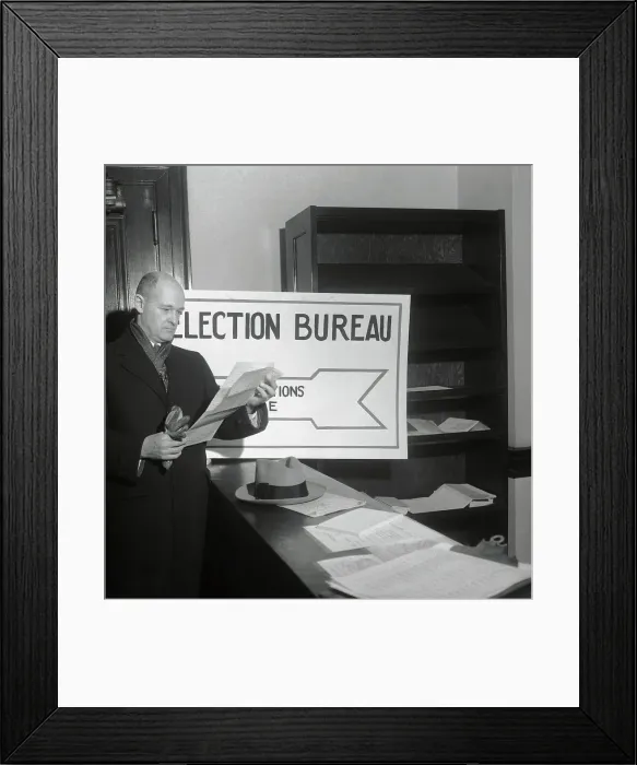 Framed Print : George Kennan Examining Petition Framed Print : George Kennan Examining Petition