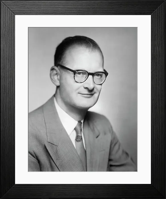 Framed Print : Science Fiction Writer Arthur C.Clarke