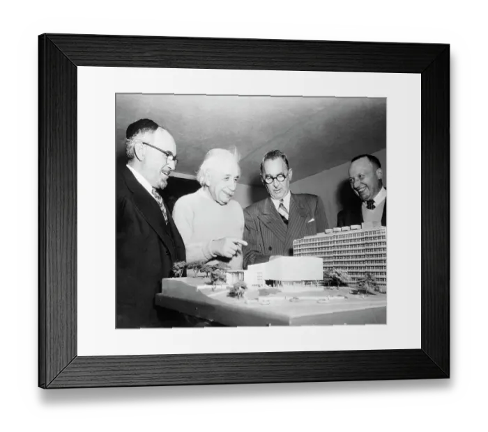 Framed Print : Albert Einstein Receiving Model for Medicine School Framed Print : Albert Einstein Receiving Model for Medicine School