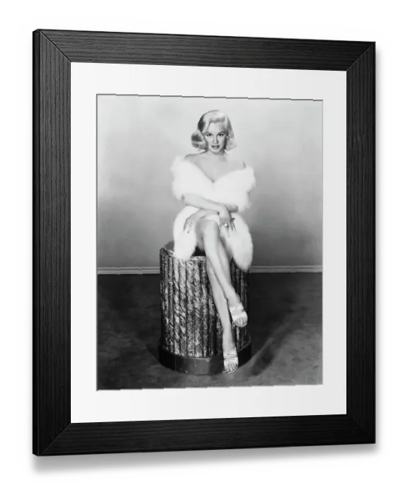 Framed Print : Glamour Girl Mamie Van Doren Framed Print : Glamour Girl Mamie Van Doren