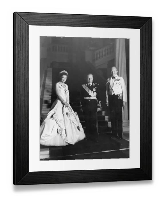 Framed Print : Welcomed by King Paul Framed Print : Welcomed by King Paul