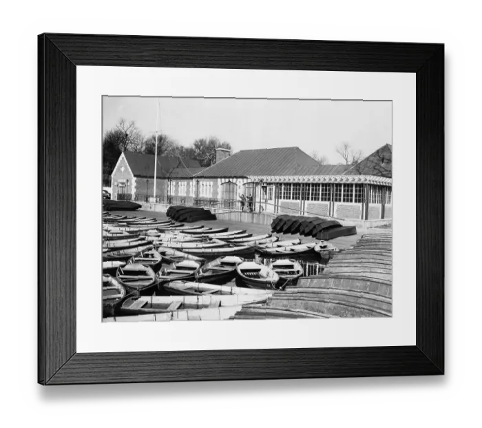 Framed Print : The Fleets In Framed Print : The Fleets In