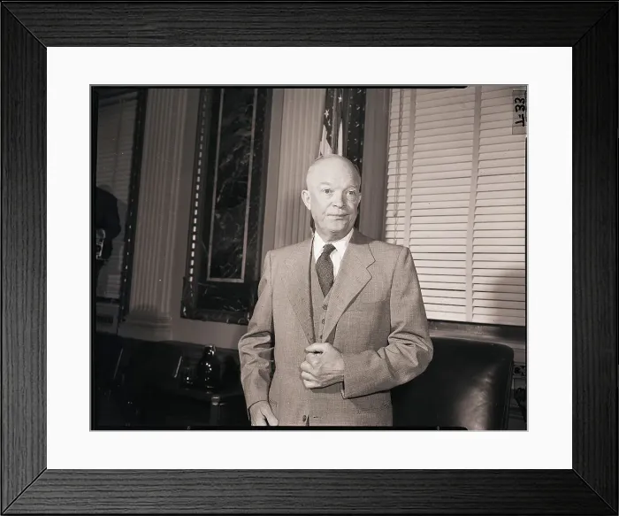 Framed Print : President Dwight D. Eisenhower Framed Print : President Dwight D. Eisenhower