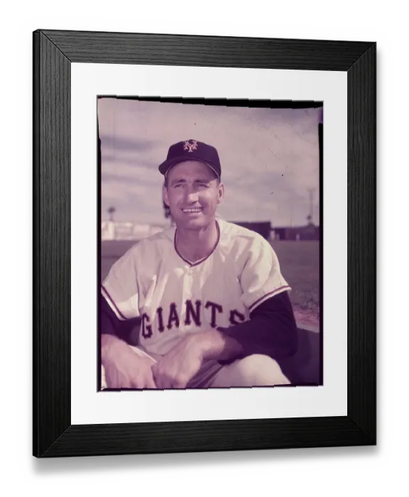 Framed Print : Baseball Player Alvin Dark Framed Print : Baseball Player Alvin Dark
