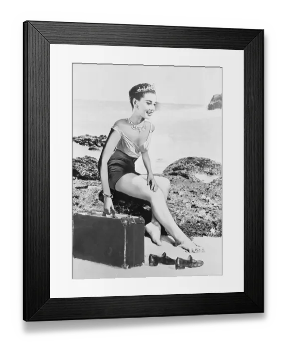 Framed Print : Starlet Composition Created from Best Actress Nominees Framed Print : Starlet Composition Created from Best Actress Nominees