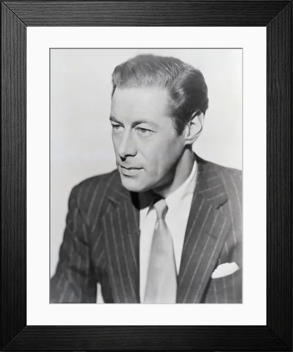Framed Print : Actor Rex Harrison, Headshoulders Framed Print : Actor Rex Harrison, Headshoulders