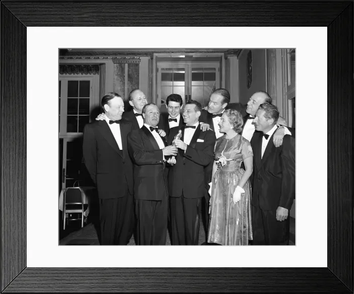 Framed Print : Entertainers at George Jessel Ceremony Framed Print : Entertainers at George Jessel Ceremony