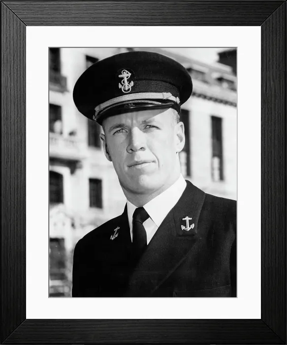Framed Print : Phil Monahan Football Player and Naval Student Framed Print : Phil Monahan Football Player and Naval Student