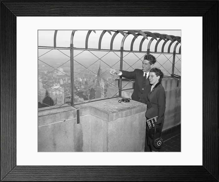 Framed Print : Sir Edmund And His Wife Lady Hillary Framed Print : Sir Edmund And His Wife Lady Hillary