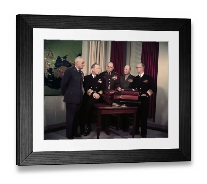 Framed Print : Joint Chiefs of Staff Members Framed Print : Joint Chiefs of Staff Members