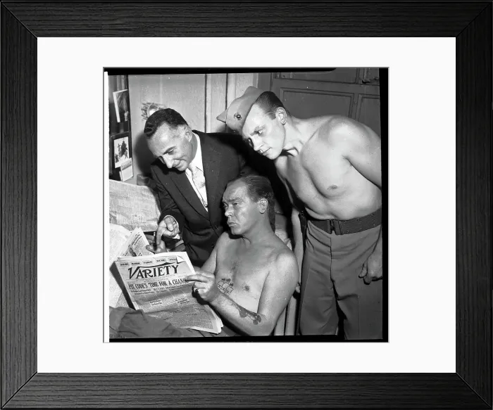Framed Print : South Pacific Cast Looking for New Jobs