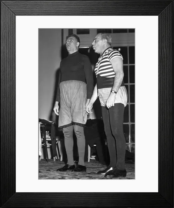 Framed Print : Rodgers and Hammerstein Acting Together Framed Print : Rodgers and Hammerstein Acting Together