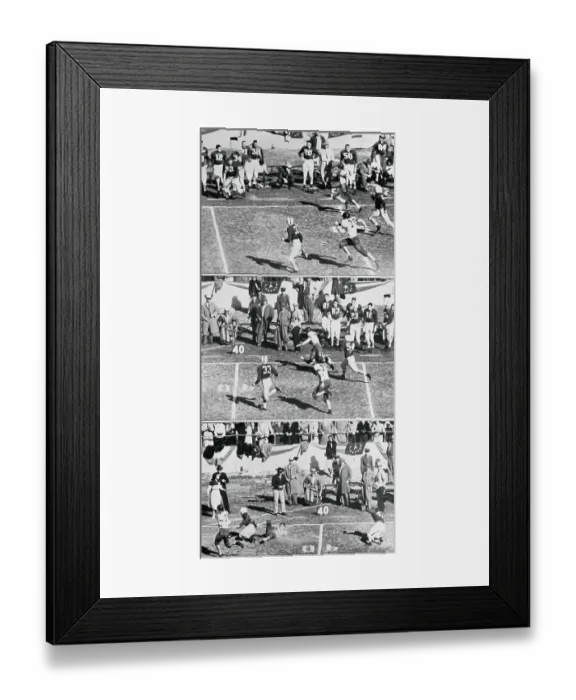 Framed Print : Football Action at the Cotton Bowl Game Framed Print : Football Action at the Cotton Bowl Game