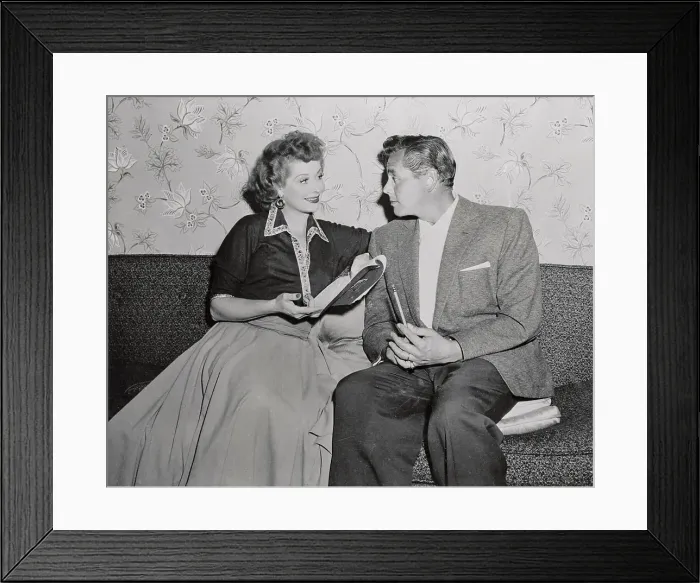 Framed Print : Portrait of Lucille Ball and Desi Arnaz Framed Print : Portrait of Lucille Ball and Desi Arnaz