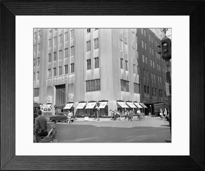 Framed Print : Bonwit and Teller Department Store Framed Print : Bonwit and Teller Department Store
