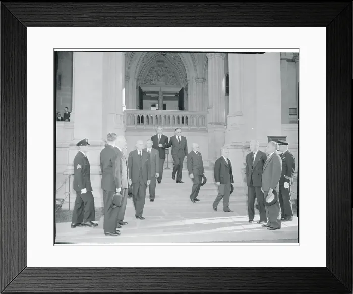 Framed Print : People Leaving a Funeral Service Framed Print : People Leaving a Funeral Service