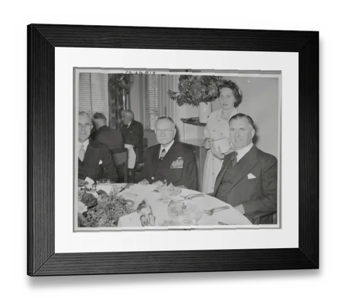 Framed Print : William F. Halsey with Leaders Framed Print : William F. Halsey with Leaders