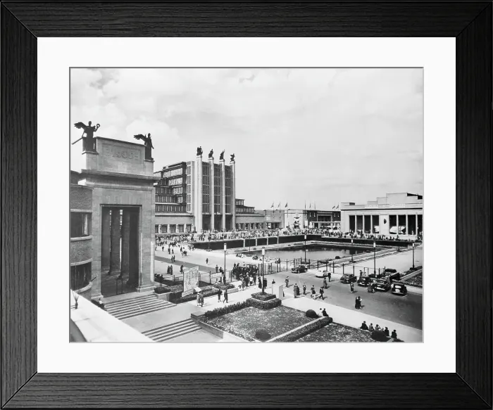 Framed Print : General View of Brussels Framed Print : General View of Brussels