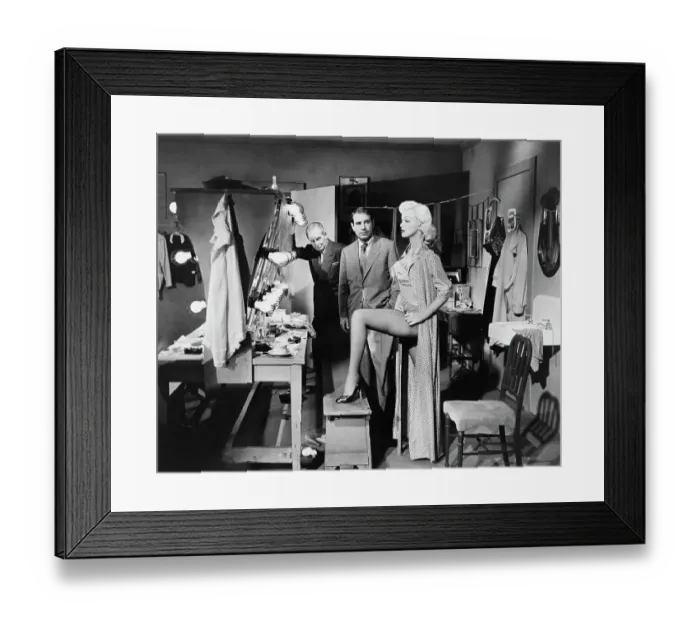 Framed Print : Jan Sterling Performing a Scene in a Movie Framed Print : Jan Sterling Performing a Scene in a Movie