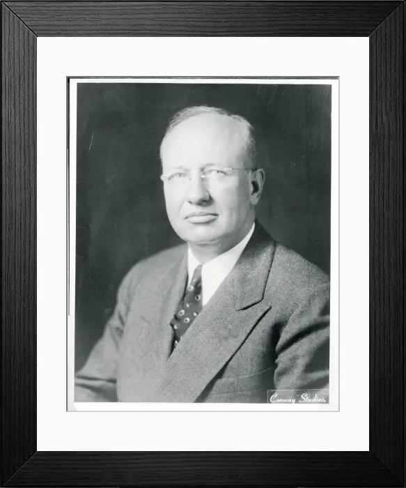 Framed Print : Portrait of Dr. Oliver T. Buckley Framed Print : Portrait of Dr. Oliver T. Buckley