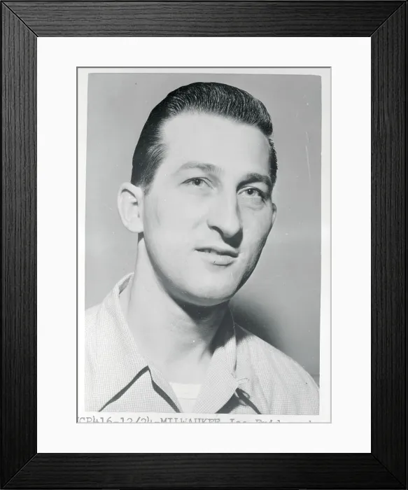 Framed Print : Portrait of Real Joe Friday Framed Print : Portrait of Real Joe Friday