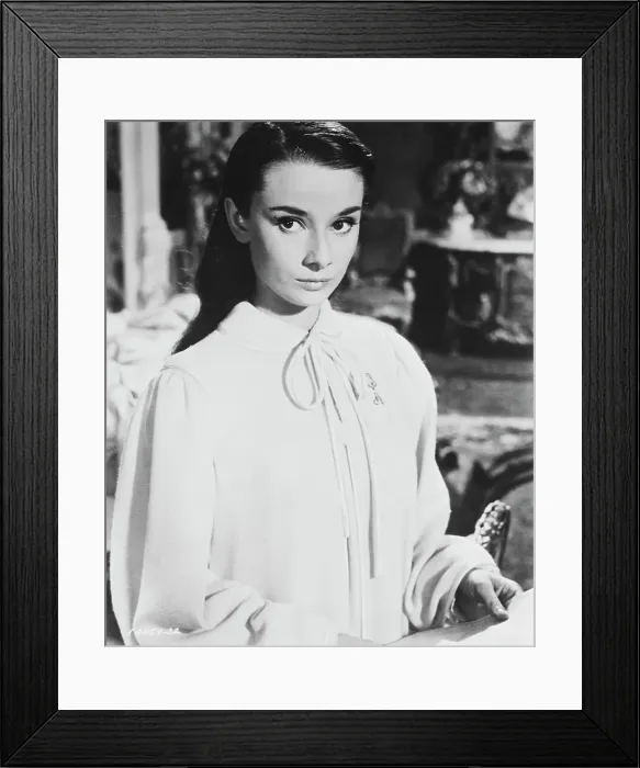 Framed Print : Audrey Hepburn in Roman Holiday Framed Print : Audrey Hepburn in Roman Holiday