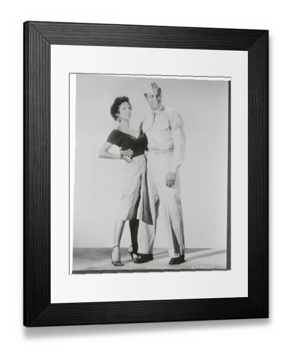 Framed Print : Portrait of Dorothy Dandridge and Carry Belafonte Framed Print : Portrait of Dorothy Dandridge and Carry Belafonte