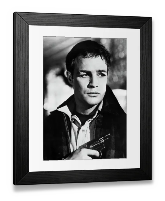 Framed Print : Actor Marlon Brando Framed Print : Actor Marlon Brando