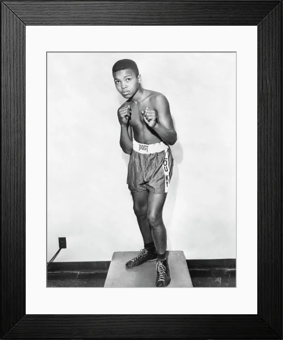 Framed Print : 12-Year-Old Cassius Clay
