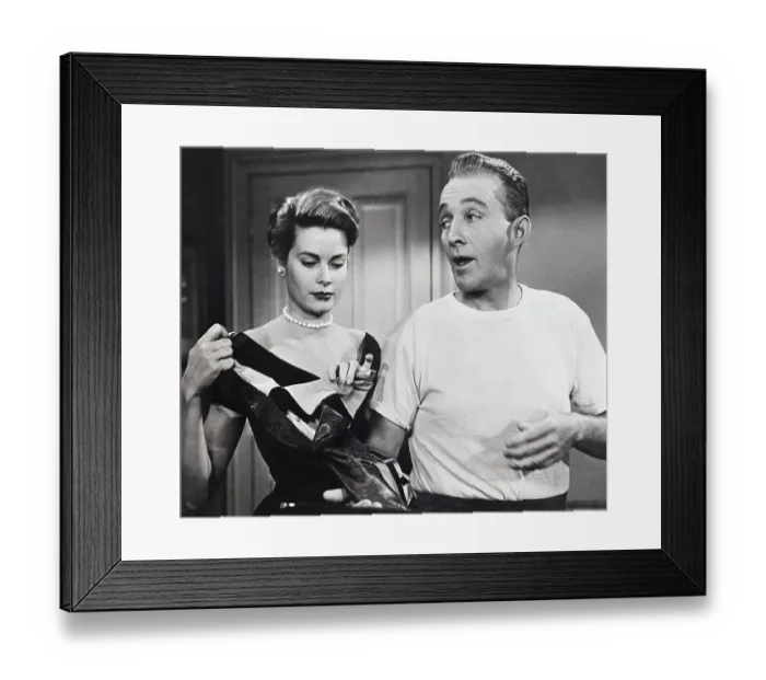 Framed Print : Grace Kelly and Bing Crosby in The Country Girl