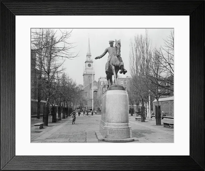 Framed Print : Paul Revere by Cyrus Edwin Dallin Framed Print : Paul Revere by Cyrus Edwin Dallin
