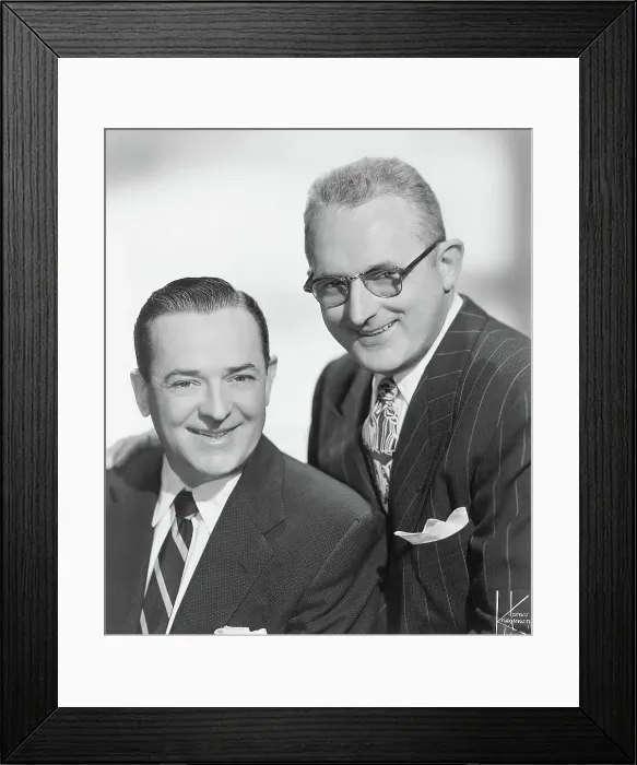 Framed Print : The Fabulous Dorsey Brothers Framed Print : The Fabulous Dorsey Brothers
