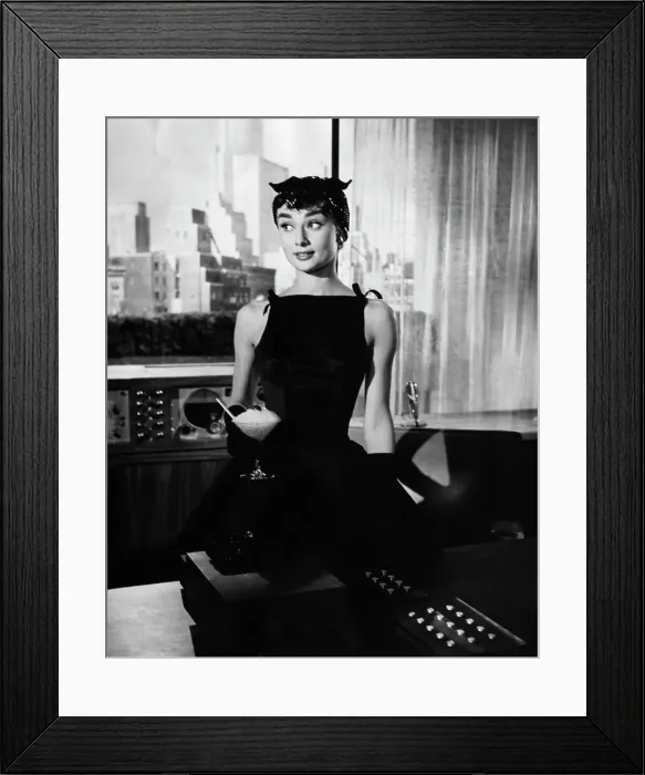 Framed Print : Portrait of Audrey Hepburn Framed Print : Portrait of Audrey Hepburn