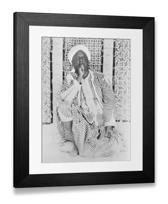 Framed Print : Portrait of Alistaire Crowley Framed Print : Portrait of Alistaire Crowley