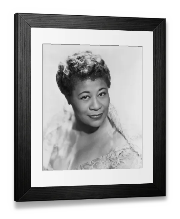 Framed Print : Ella Fitzgerald Framed Print : Ella Fitzgerald