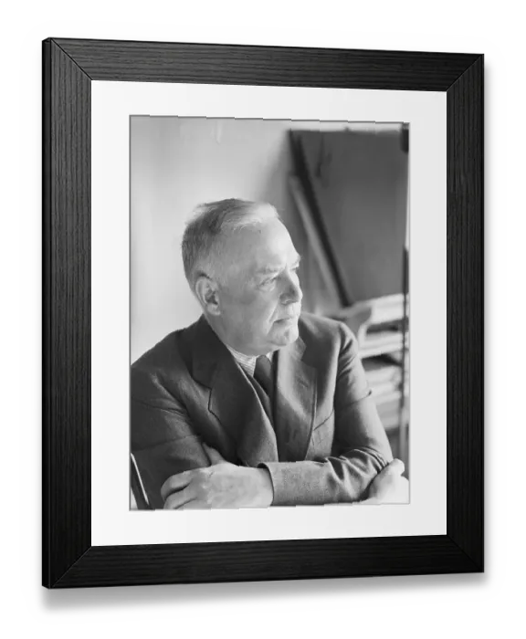 Framed Print : American Poet Wallace Stevens Framed Print : American Poet Wallace Stevens