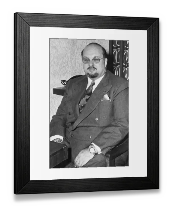 Framed Print : King Farouk of Egypt Framed Print : King Farouk of Egypt