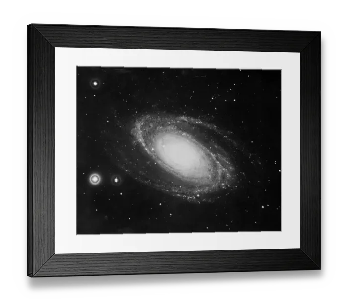 Framed Print : View of the Spiral Nebula Messier-81 Framed Print : View of the Spiral Nebula Messier-81