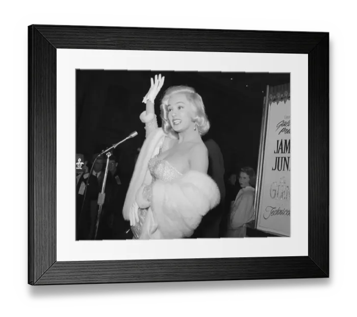 Framed Print : Mamie Van Doren at Movie Premiere Framed Print : Mamie Van Doren at Movie Premiere