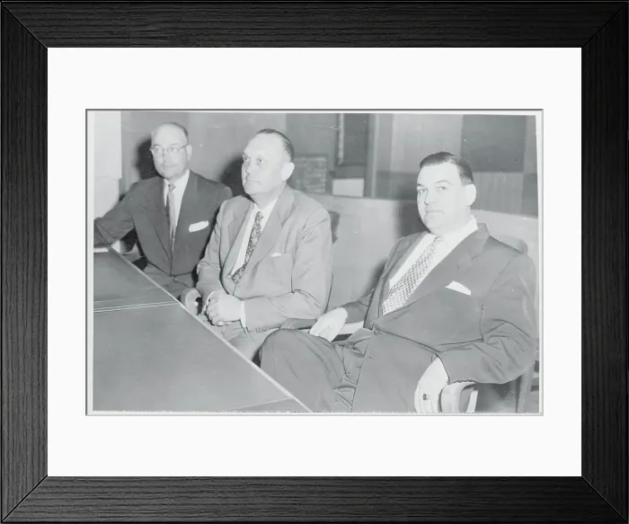 Framed Print : Aldolf Spreckles Attending Court