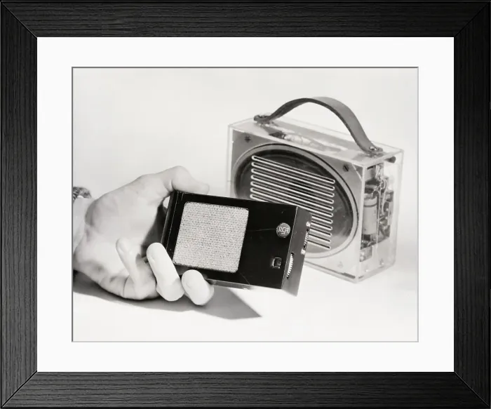Framed Print : Hand Held Transistor Radios Framed Print : Hand Held Transistor Radios