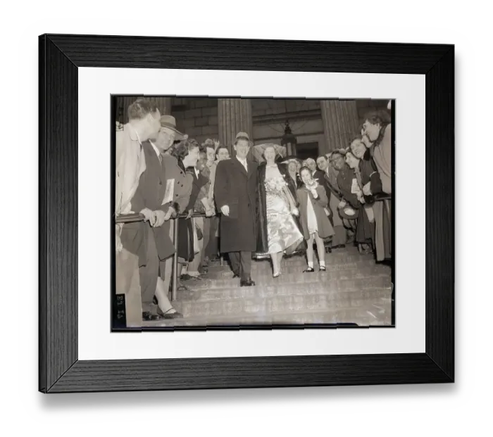 Framed Print : Milton Berle and Ruth Cosgrove Marry Framed Print : Milton Berle and Ruth Cosgrove Marry
