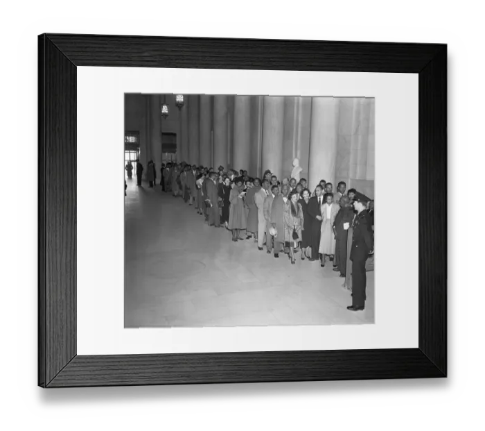 Framed Print : People Lining Up Outside Supreme Court Framed Print : People Lining Up Outside Supreme Court